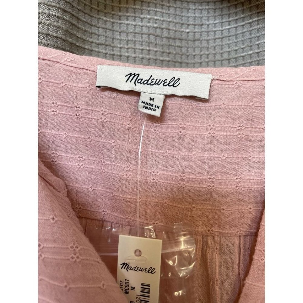 Madewell Courtyard Flutter Sleeve Top • NWT - Picture 7 of 9